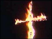 Cross burning