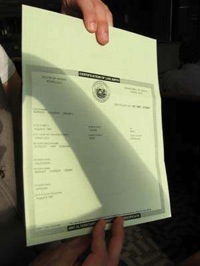 Obama's birth certificate