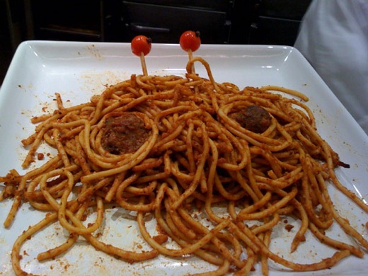 Flying Spaghetti for real!